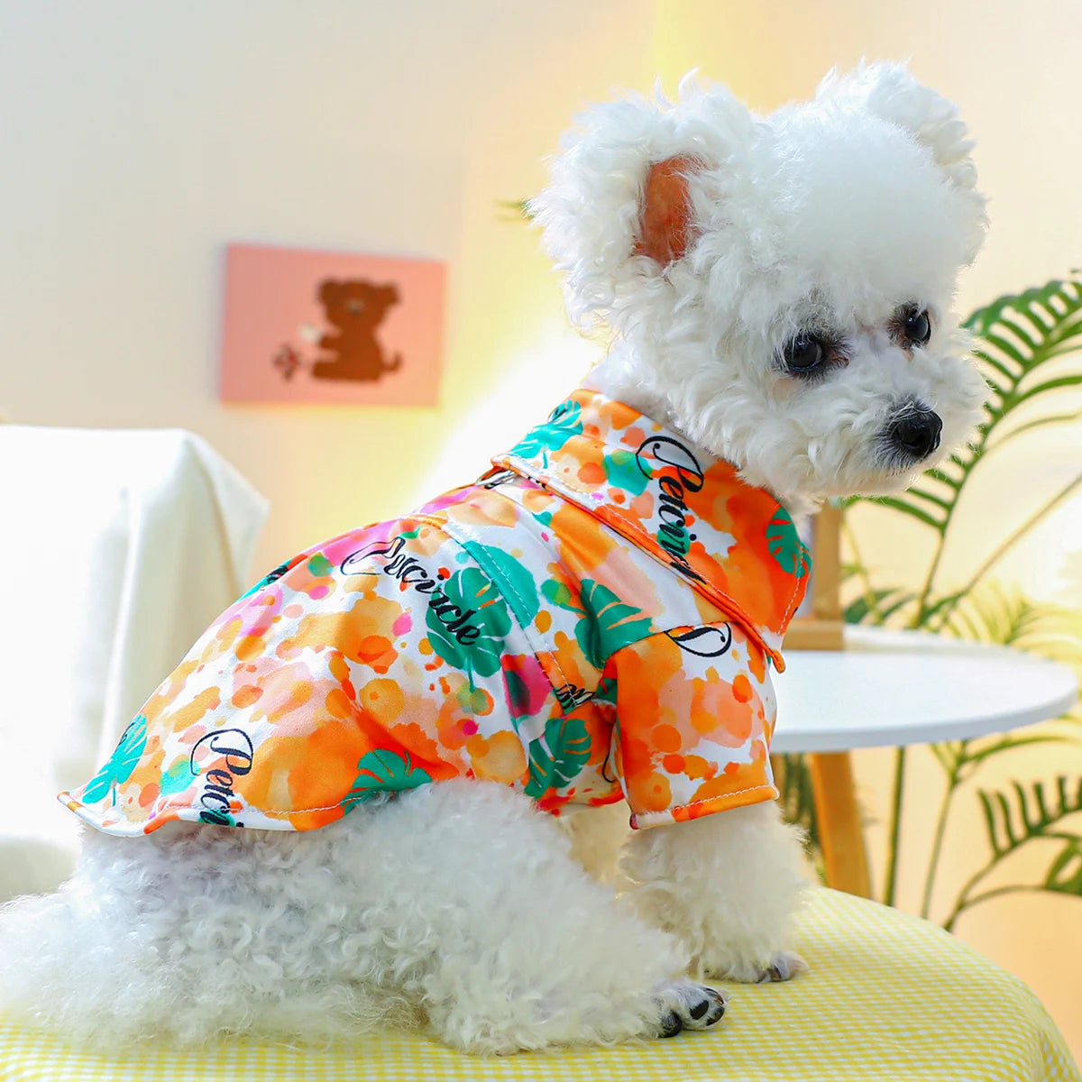 Camisa de Cães Estampada