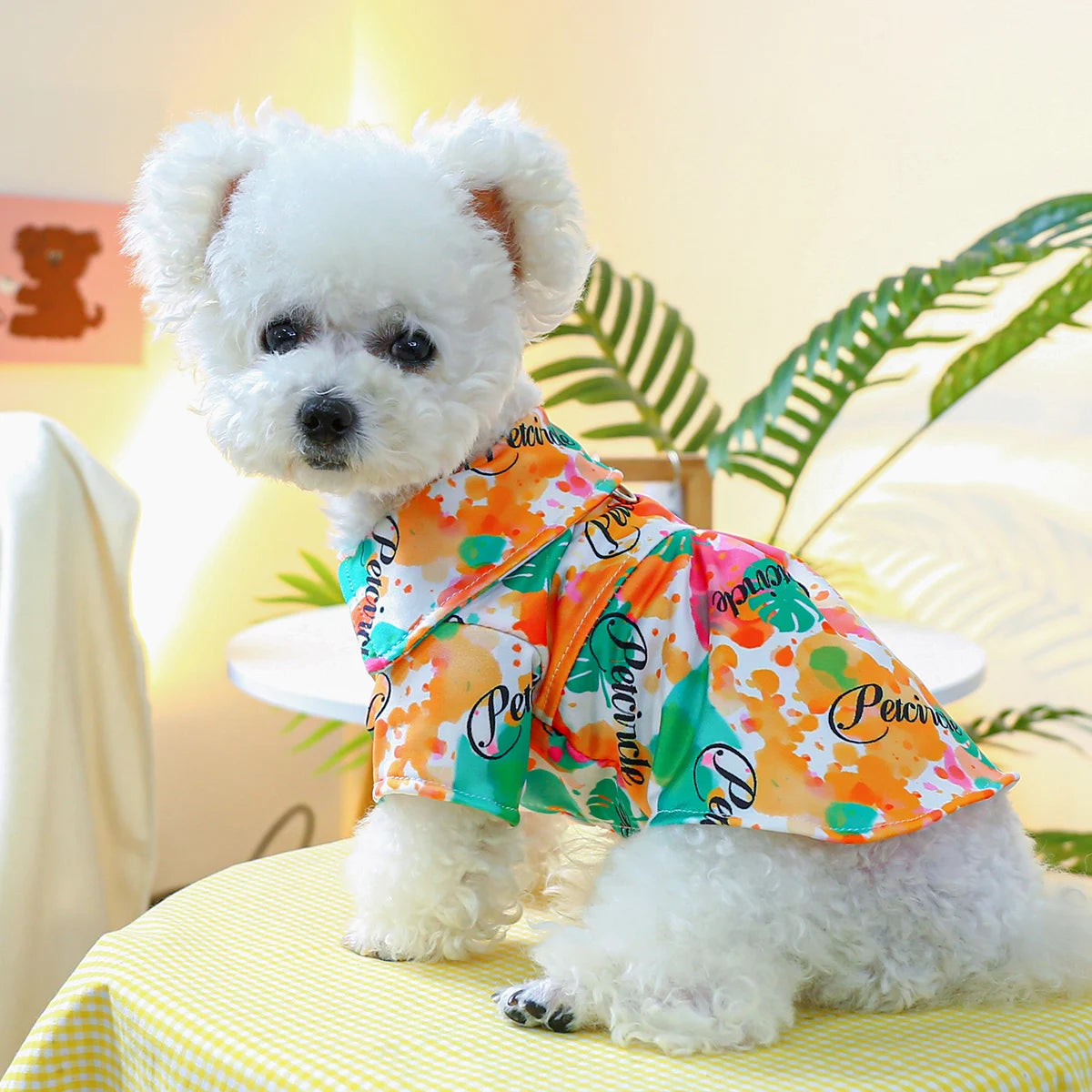 Camisa de Cães Estampada